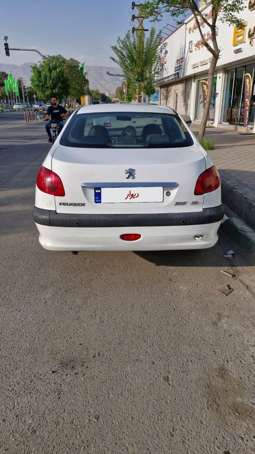 پژو 206 SD v8 - 1395
