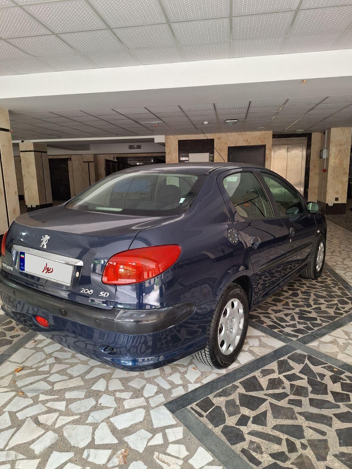 پژو 206 SD v8 - 1386