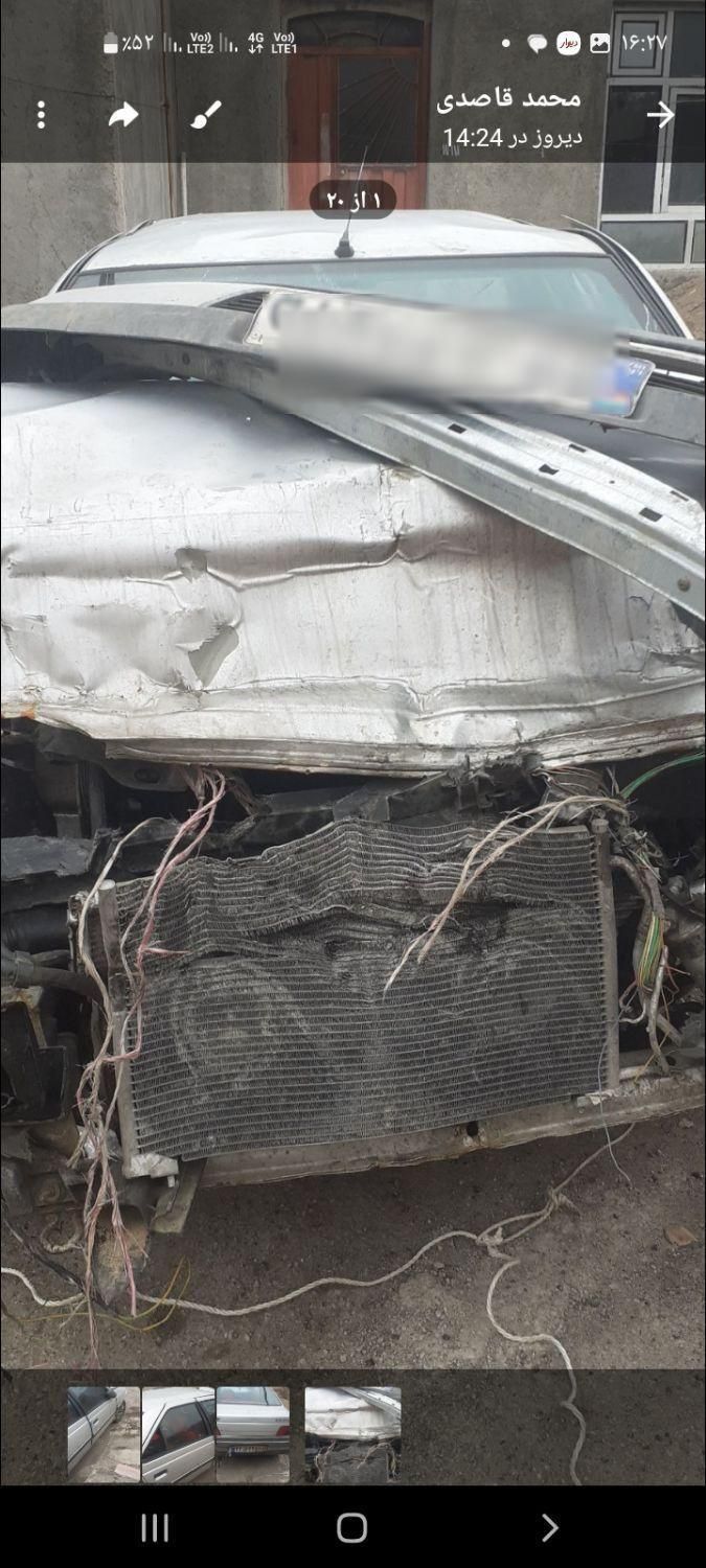 پژو 405 بنزینی GLX - TU5 - 1388