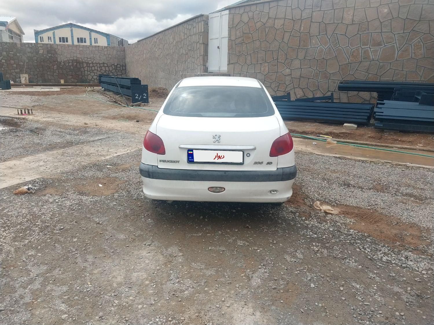 پژو 206 SD v8 - 1391