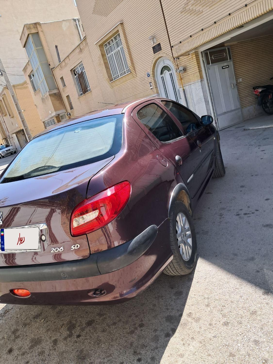 پژو 206 SD v8 - 1393