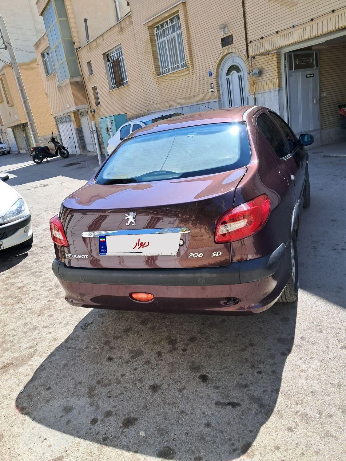 پژو 206 SD v8 - 1393