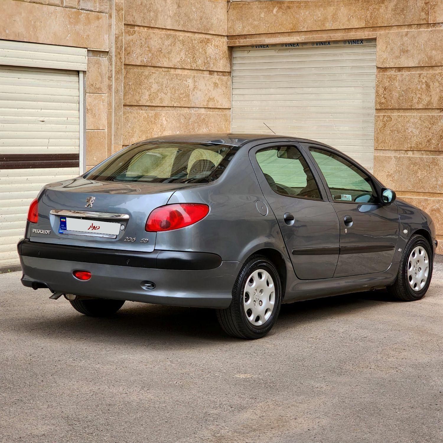 پژو 206 SD v8 - 1395