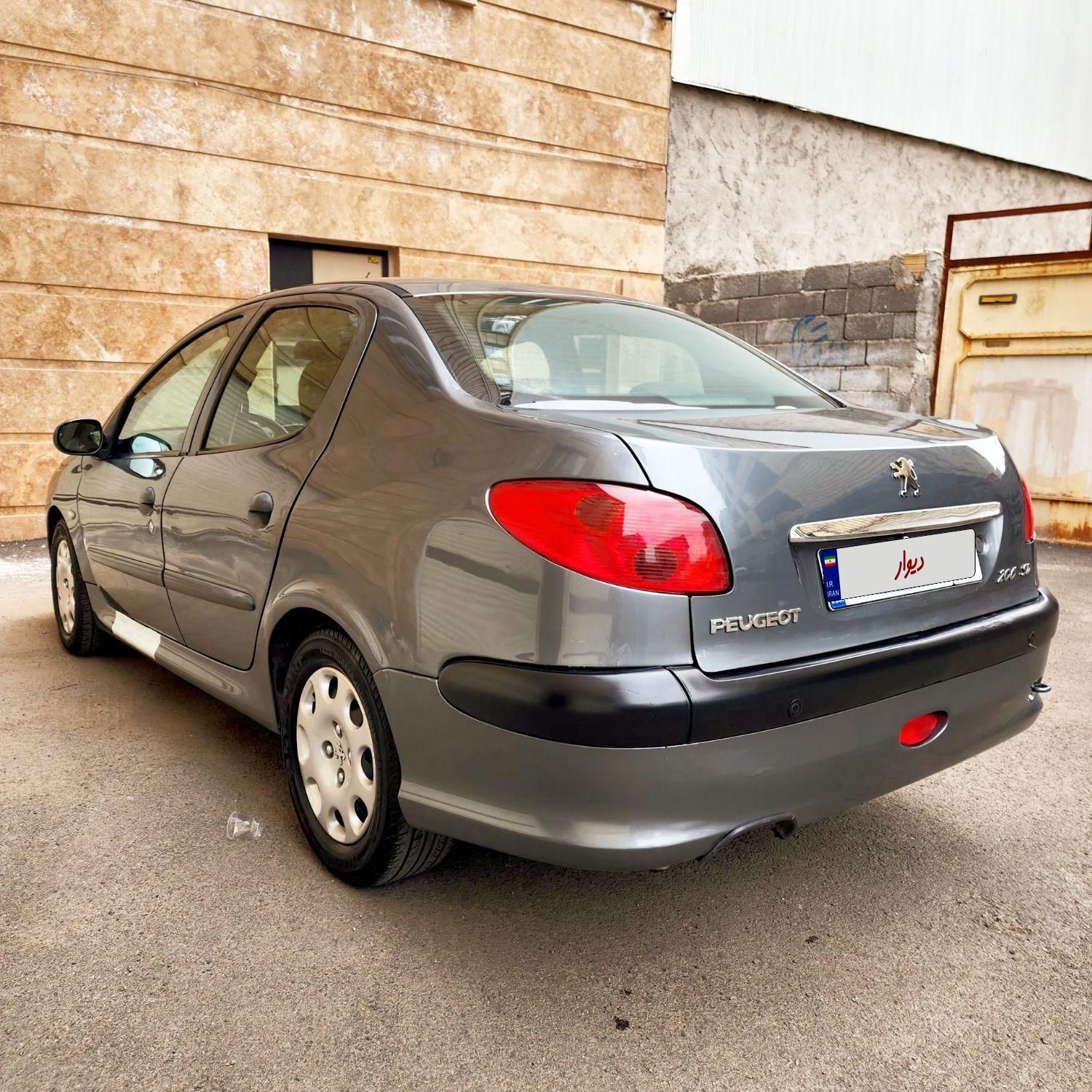 پژو 206 SD v8 - 1395