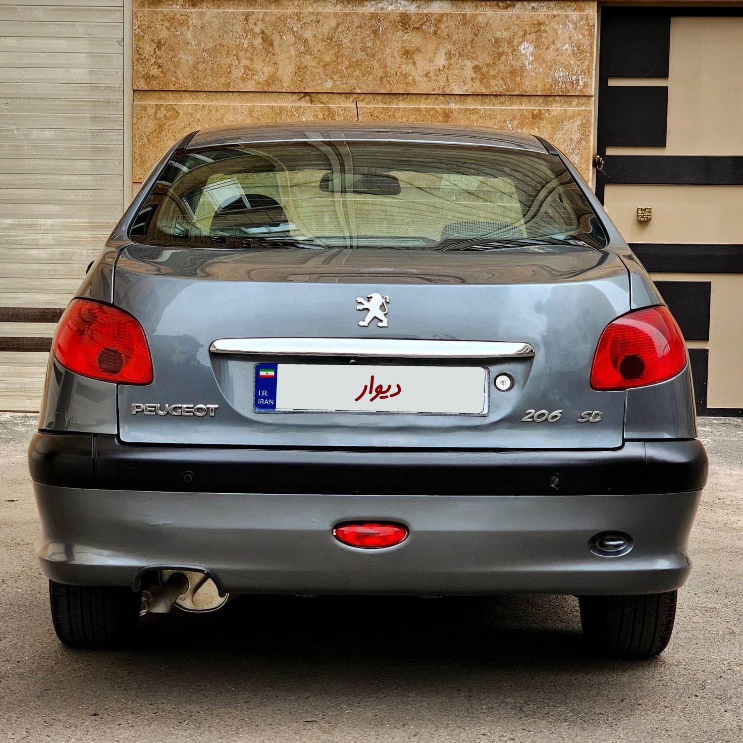 پژو 206 SD v8 - 1395