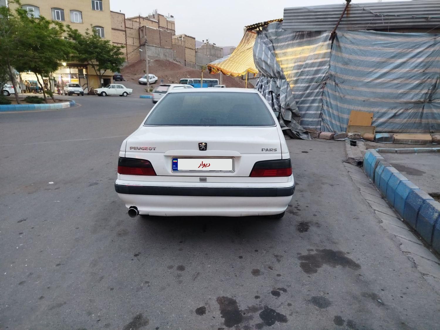 پژو پارس دوگانه سوز - 1387