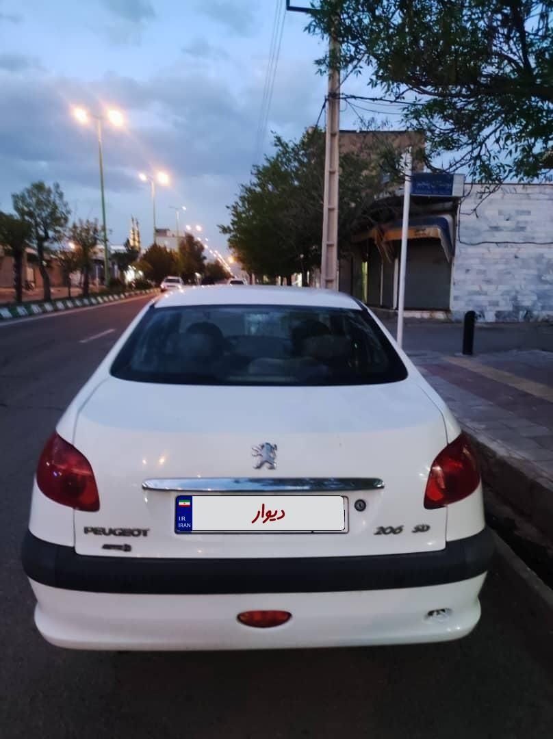 پژو 206 SD v8 - 1396