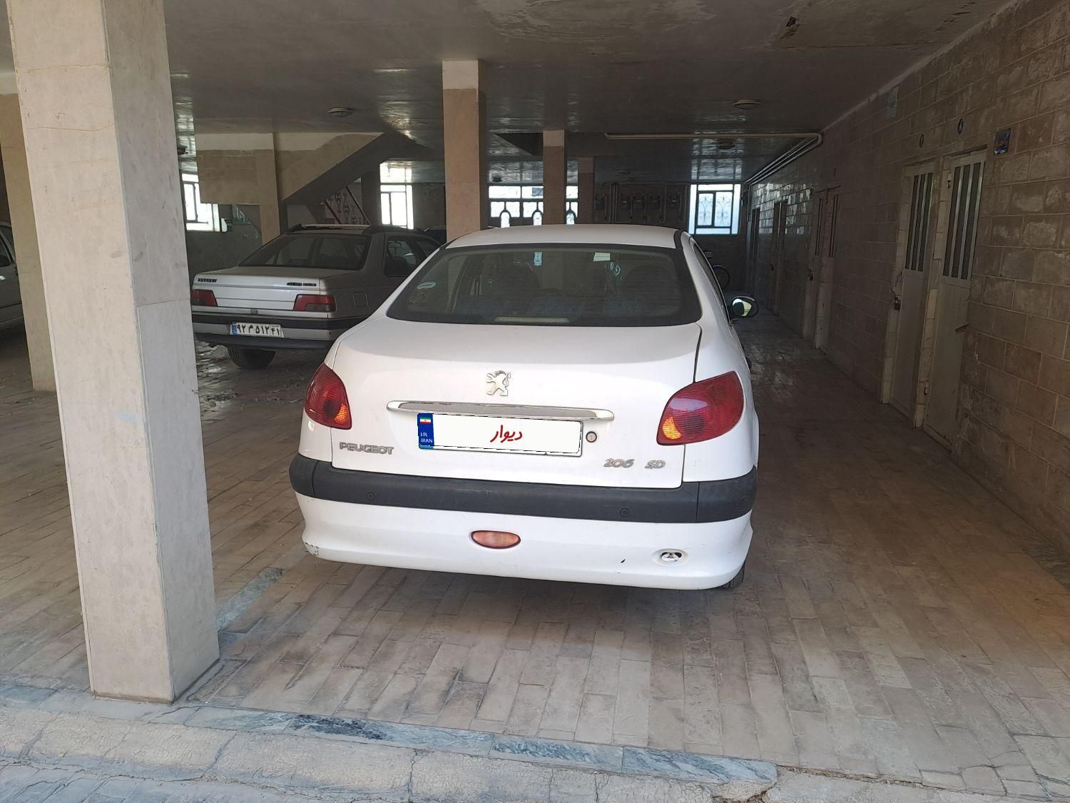 پژو 206 SD v8 - 1395