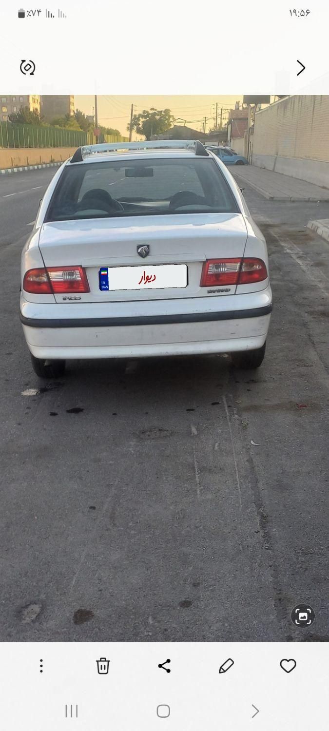 سمند LX EF7 دوگانه سوز - 1390