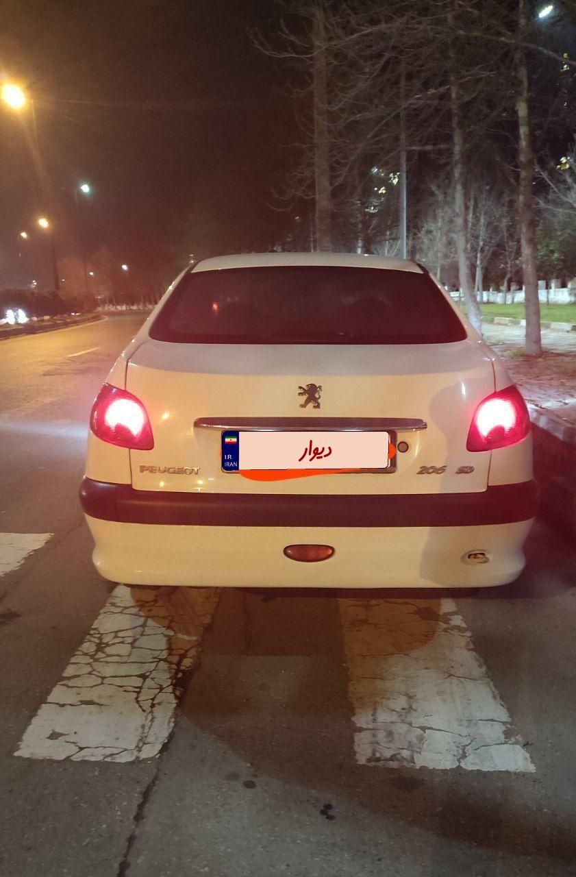 پژو 206 SD v8 - 1398