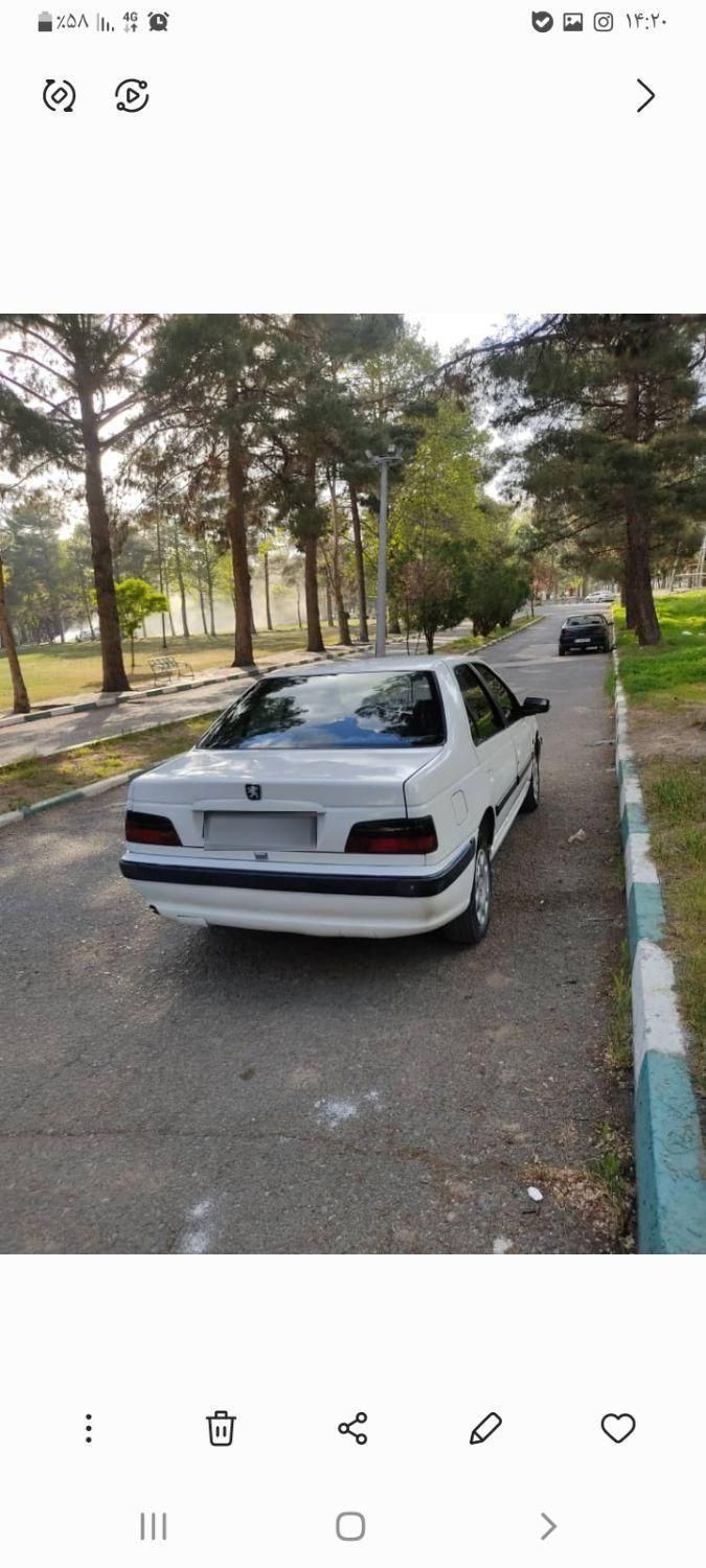 پژو پارس XU7ساده - 1387
