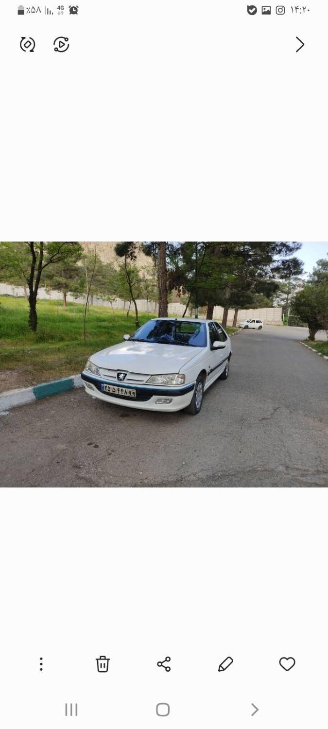 پژو پارس XU7ساده - 1387