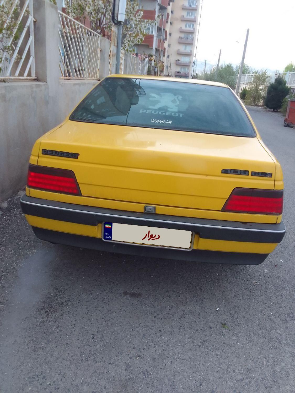 پژو 405 GL - دوگانه سوز CNG - 1372