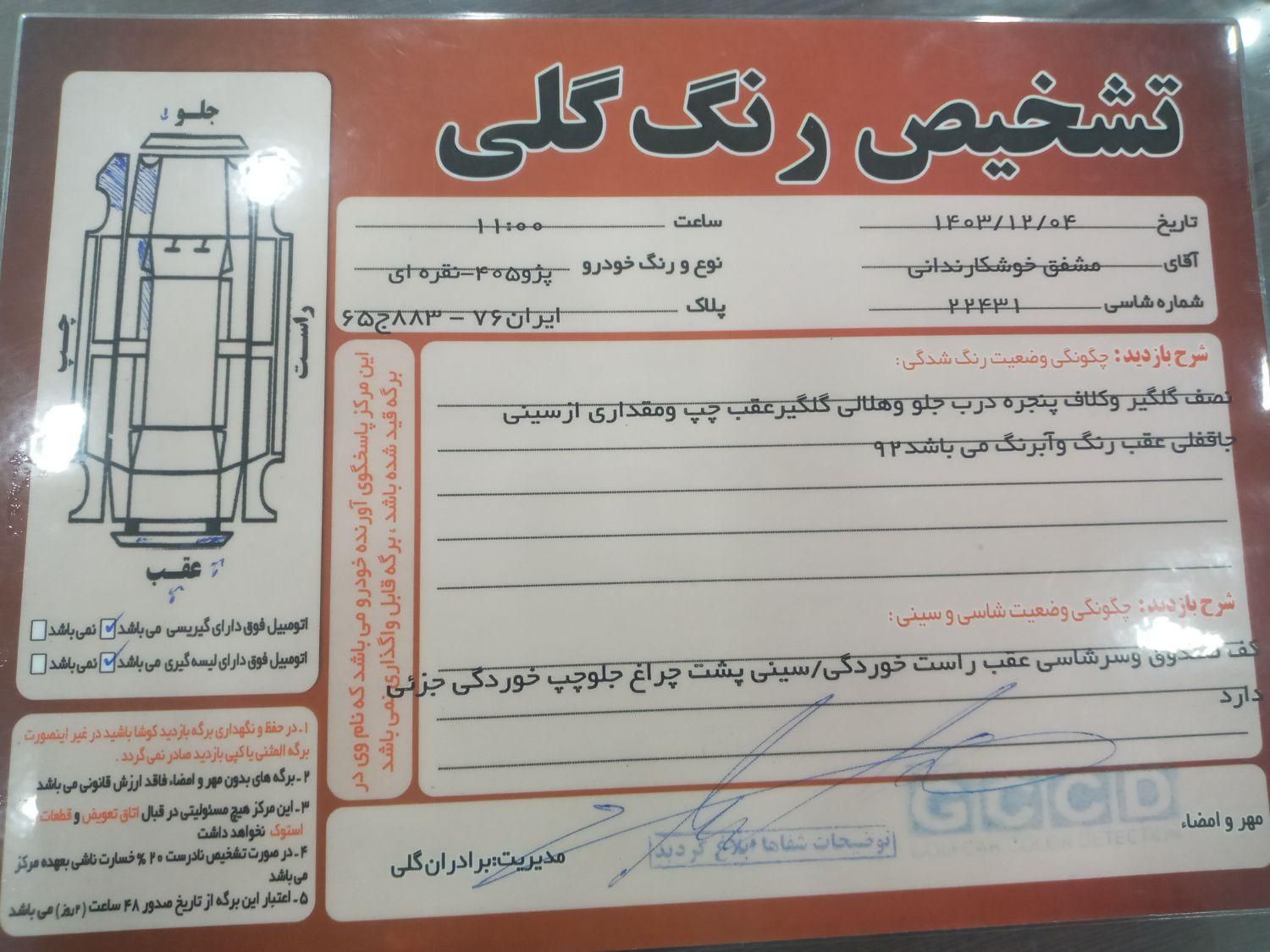 پژو 405 GLX - دوگانه سوز - 1392