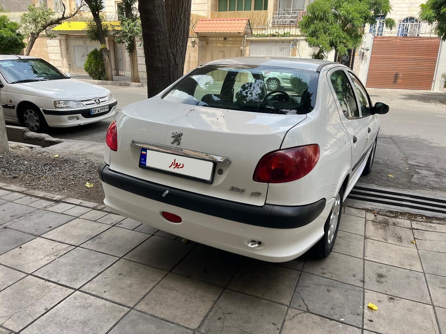 پژو 206 SD v8 - 1395