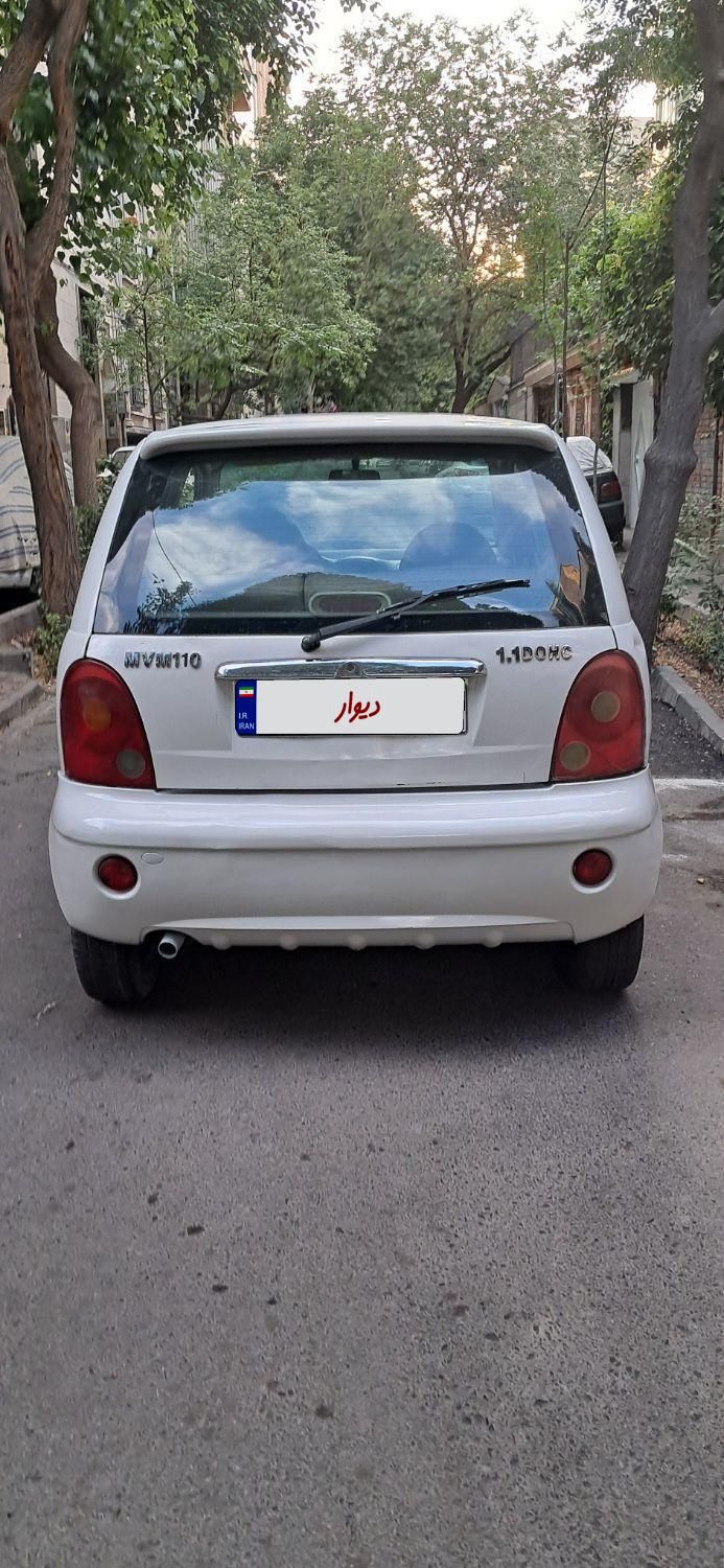 ام وی ام 110 چهار سیلندر دنده ای - 2011