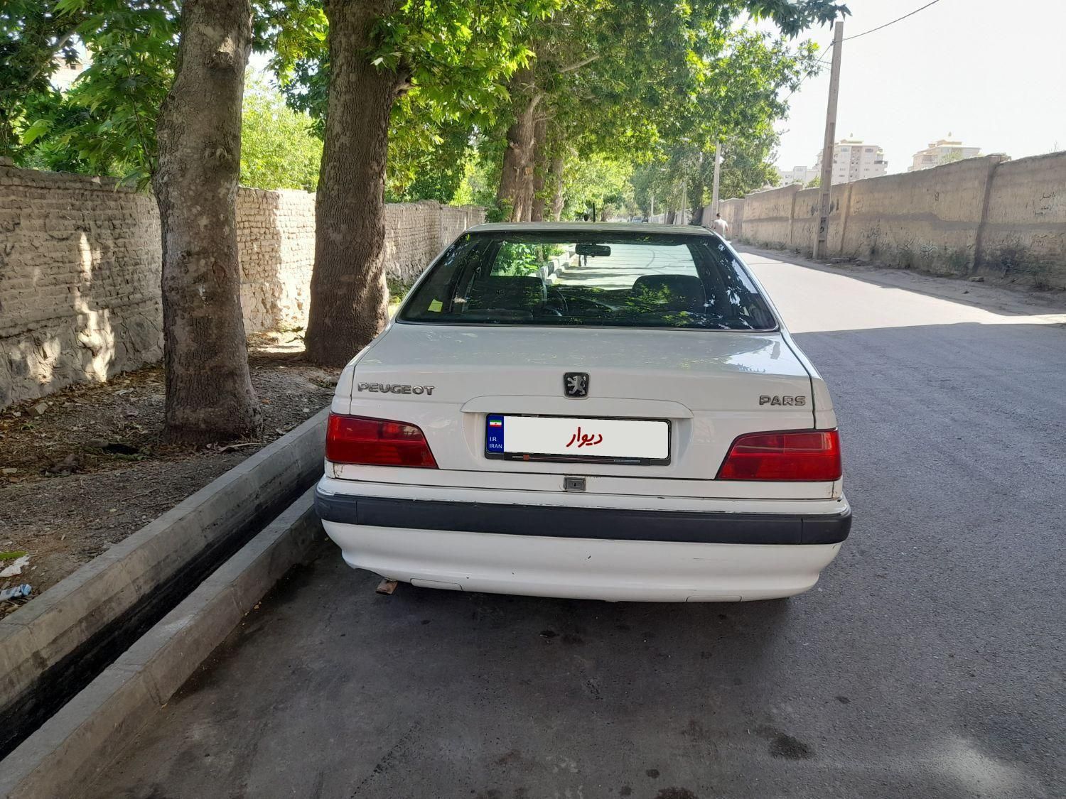 پژو پارس دوگانه سوز - 1388