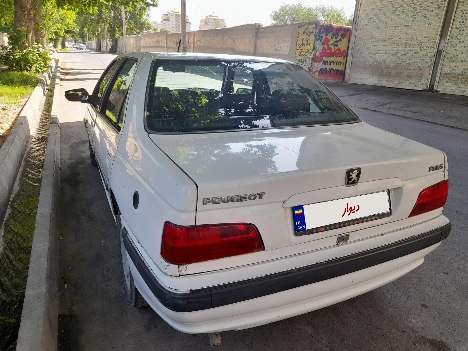 پژو پارس دوگانه سوز - 1388