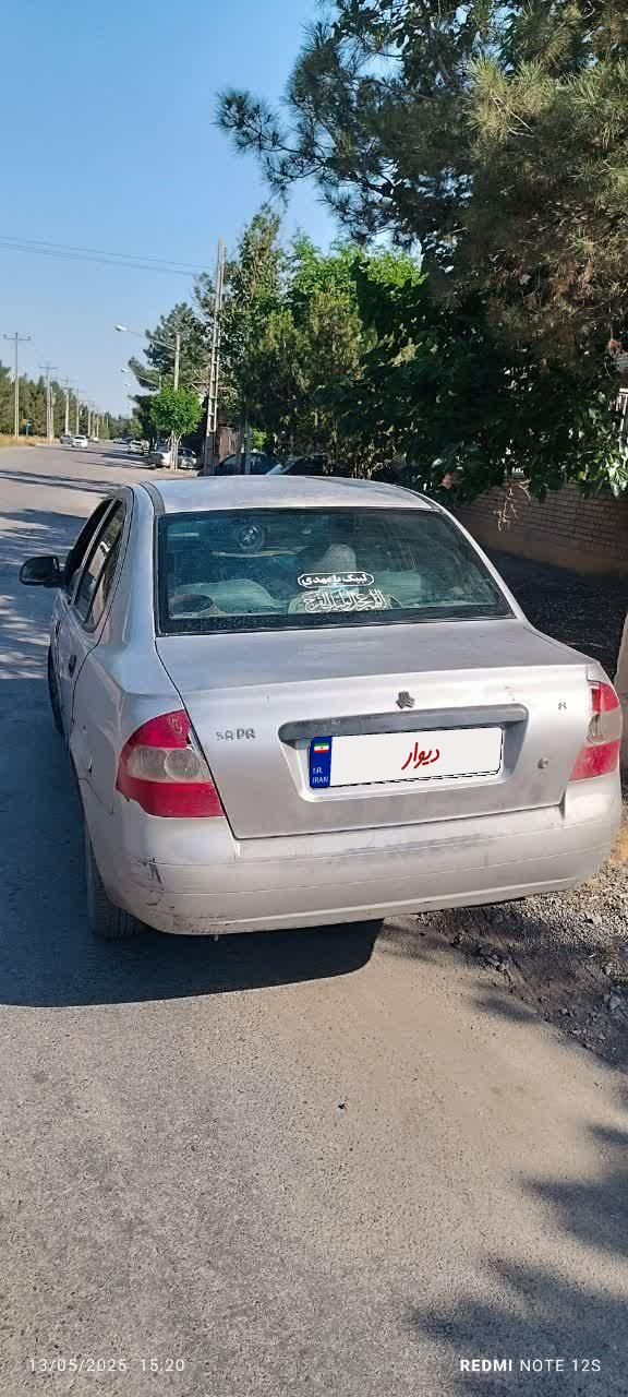 تیبا صندوق دار EX - 1391