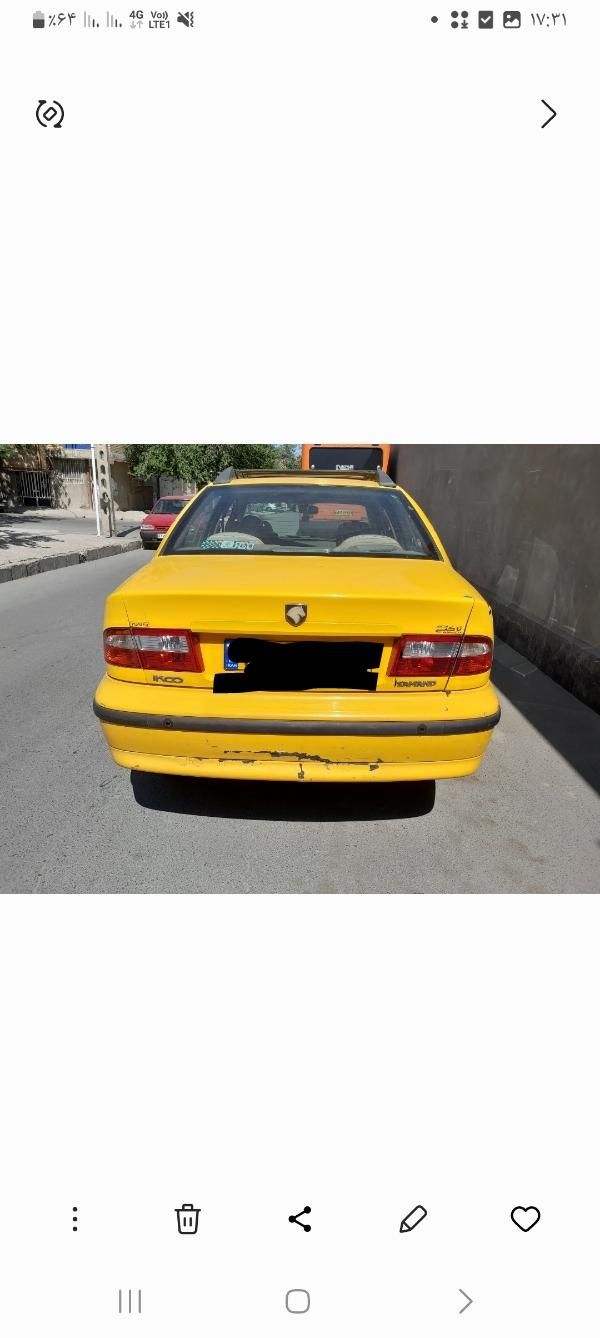 سمند LX EF7 دوگانه سوز - 1394