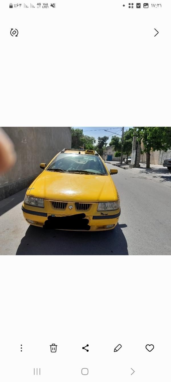 سمند LX EF7 دوگانه سوز - 1394