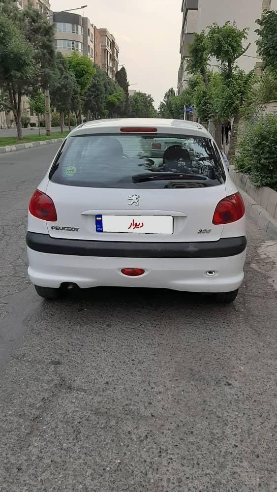 پژو 206 تیپ 3 - 1399