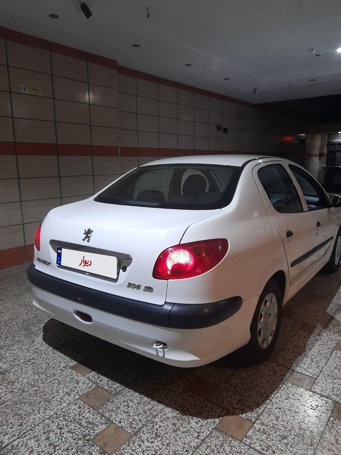 پژو 206 SD v8 - 1395