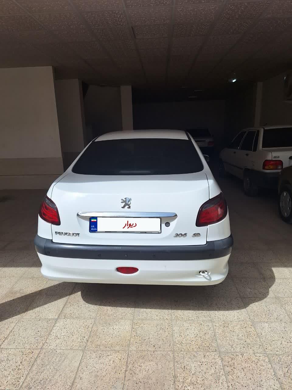 پژو 206 SD v8 - 1400