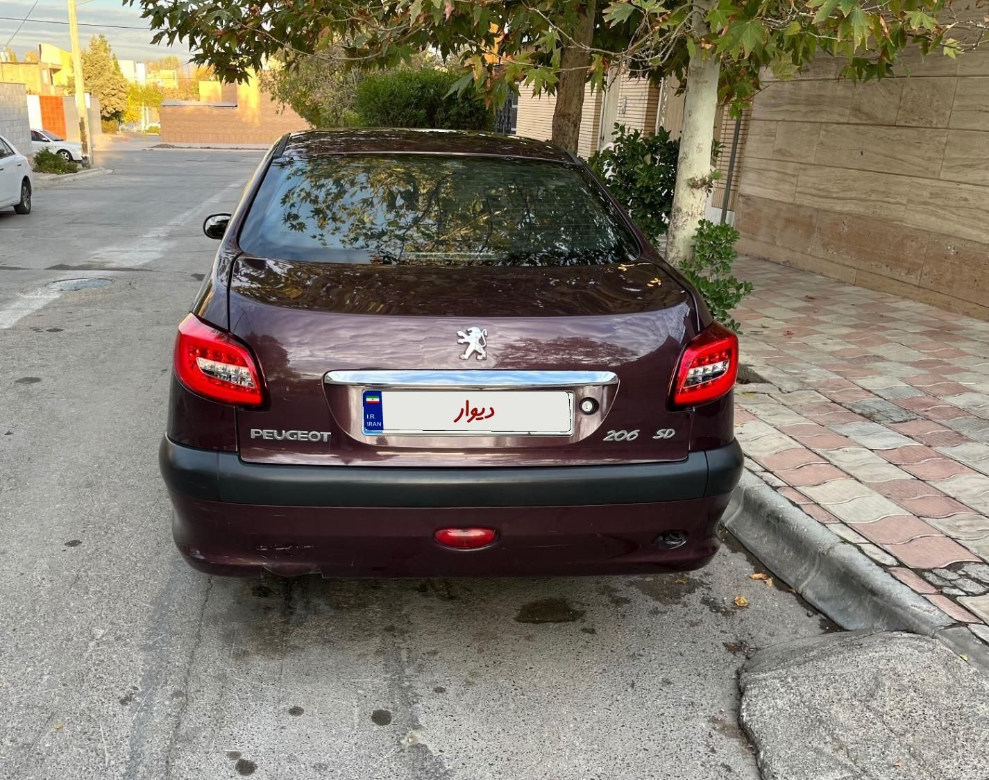 پژو 206 SD v8 - 1394