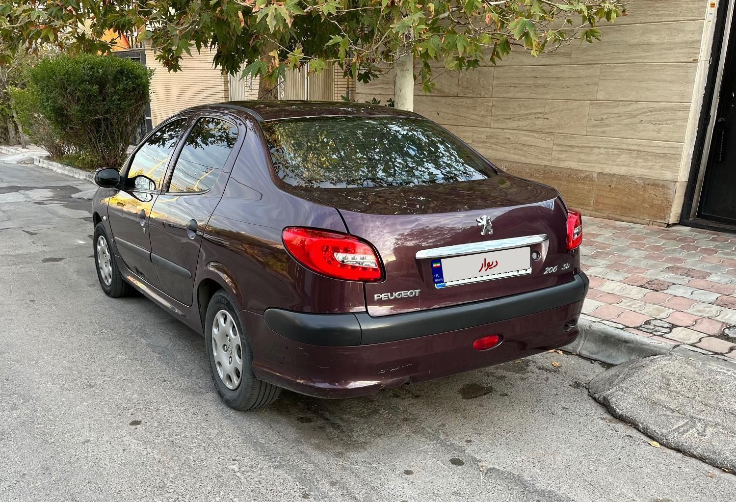 پژو 206 SD v8 - 1394