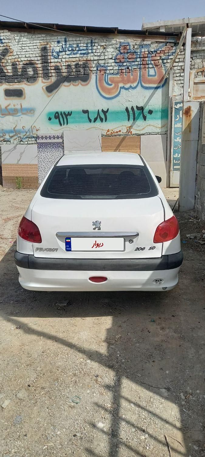 پژو 206 SD v8 - 1393