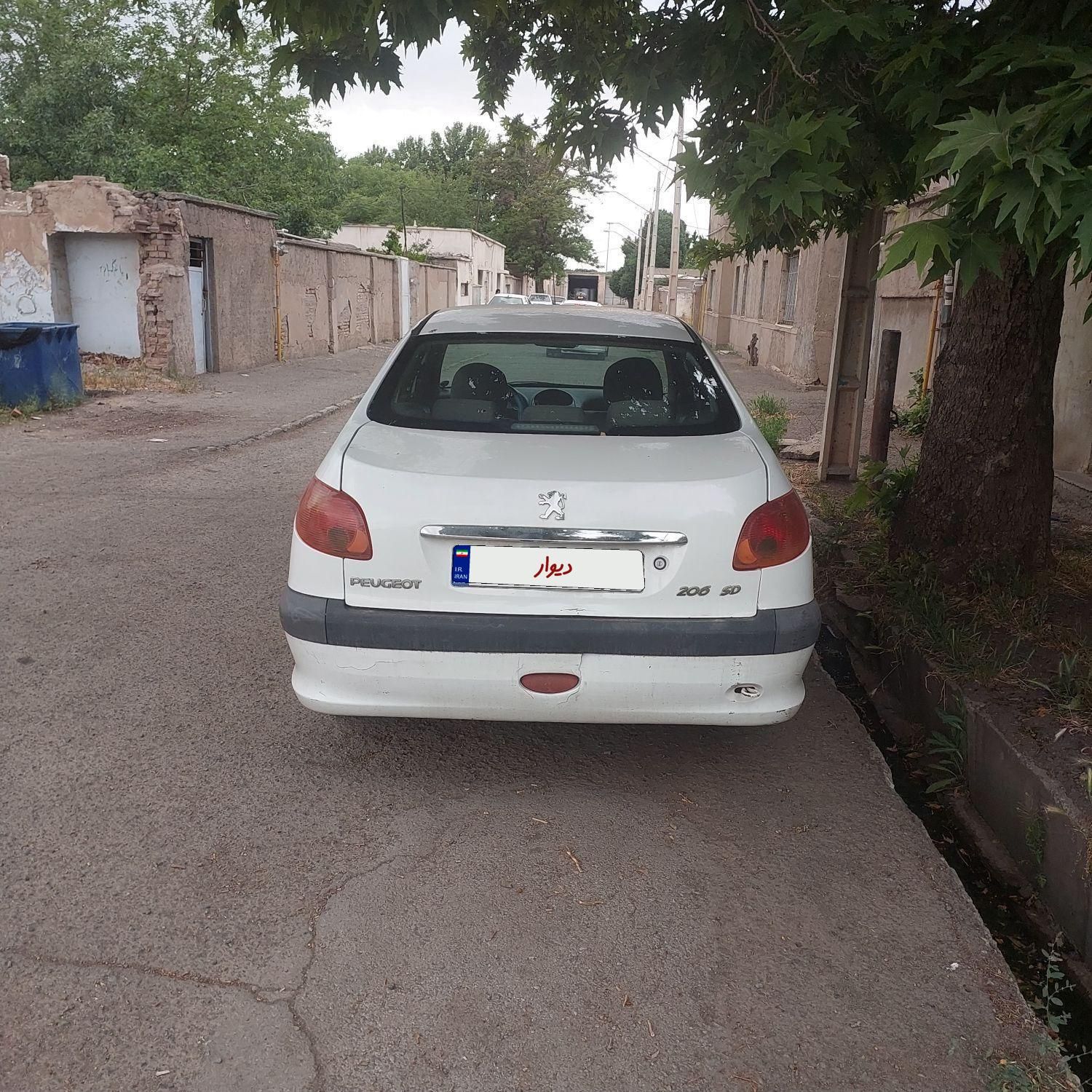 پژو 206 SD v8 - 1392