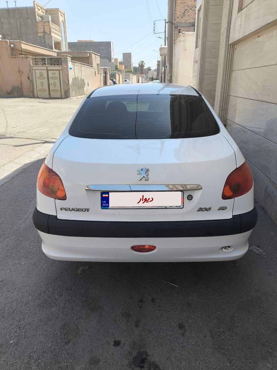 پژو 206 SD v8 - 1393