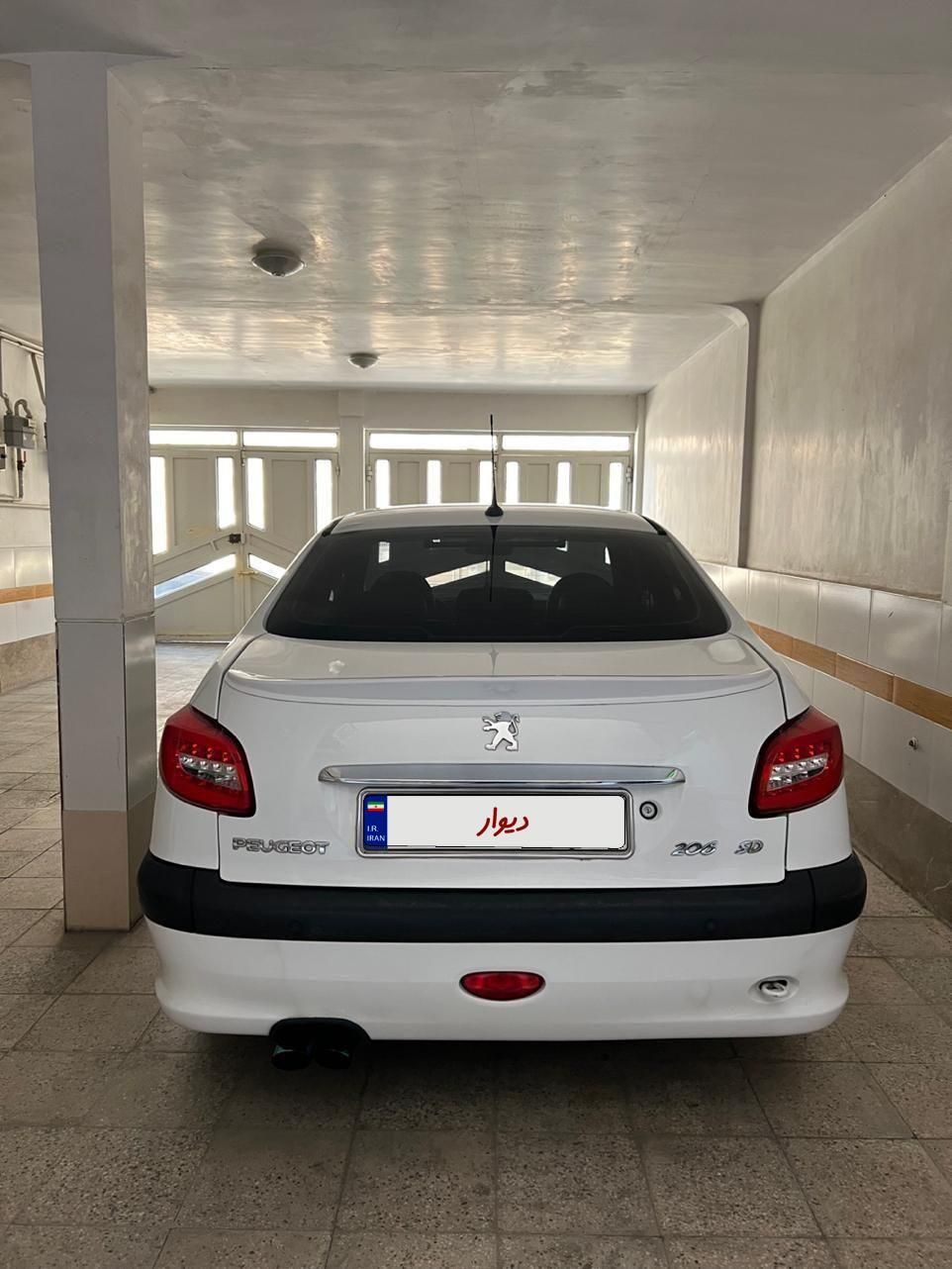 پژو 206 SD v8 - 1393