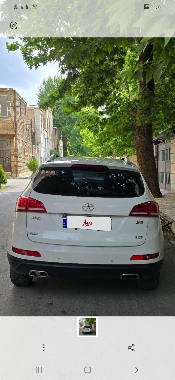 جک S5 اتوماتیک - 2019