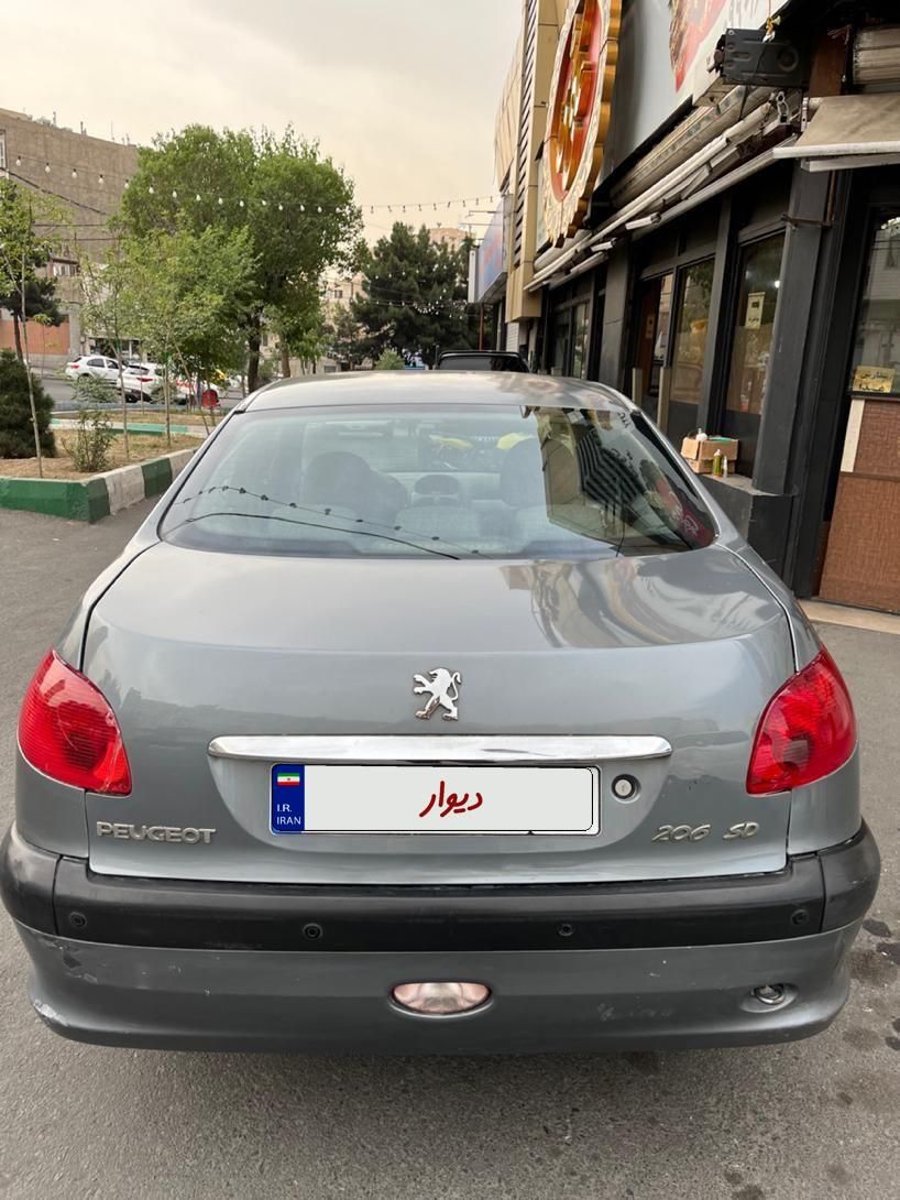 پژو 206 SD v8 - 1389