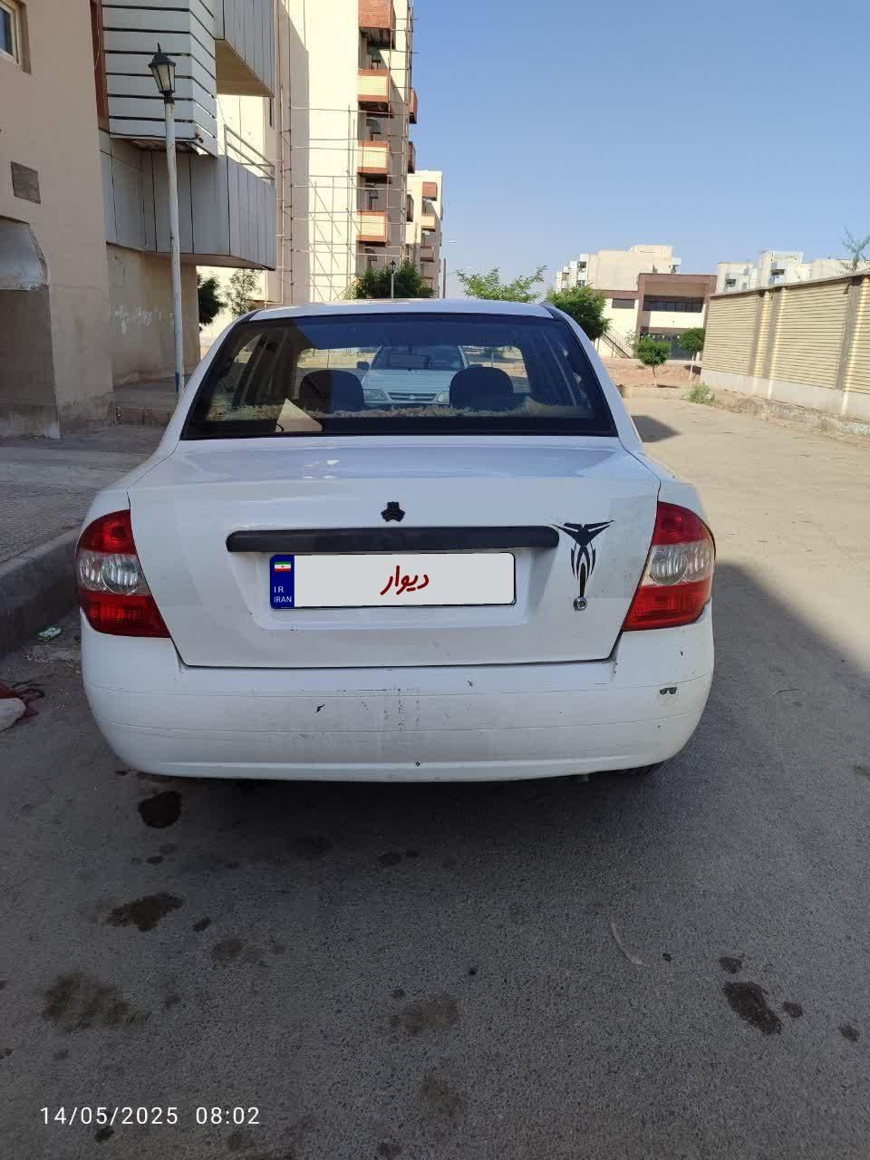 تیبا صندوق دار EX دوگانه سوز - 1390