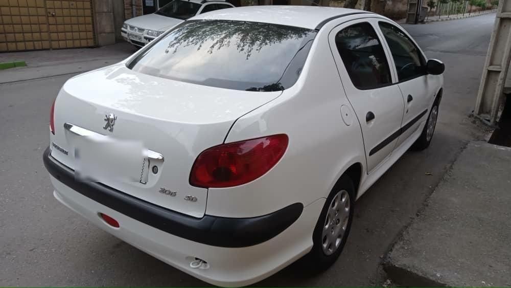پژو 206 SD v8 - 1396