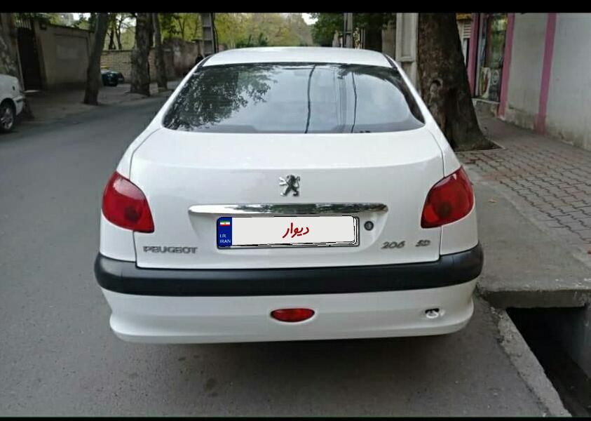 پژو 206 SD v8 - 1396