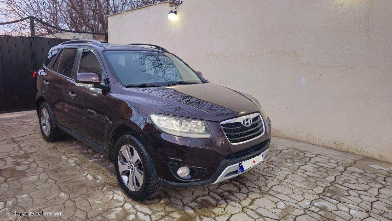 هیوندای سانتافه 4 سیلندر تک دیفرانسیل - 2012