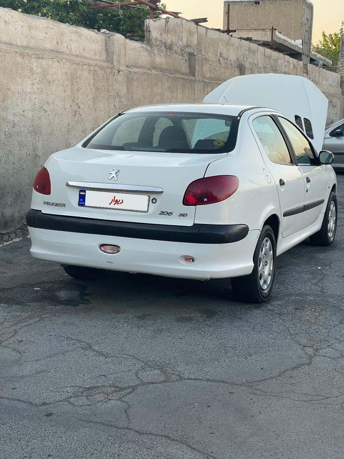 پژو 206 SD v8 - 1388