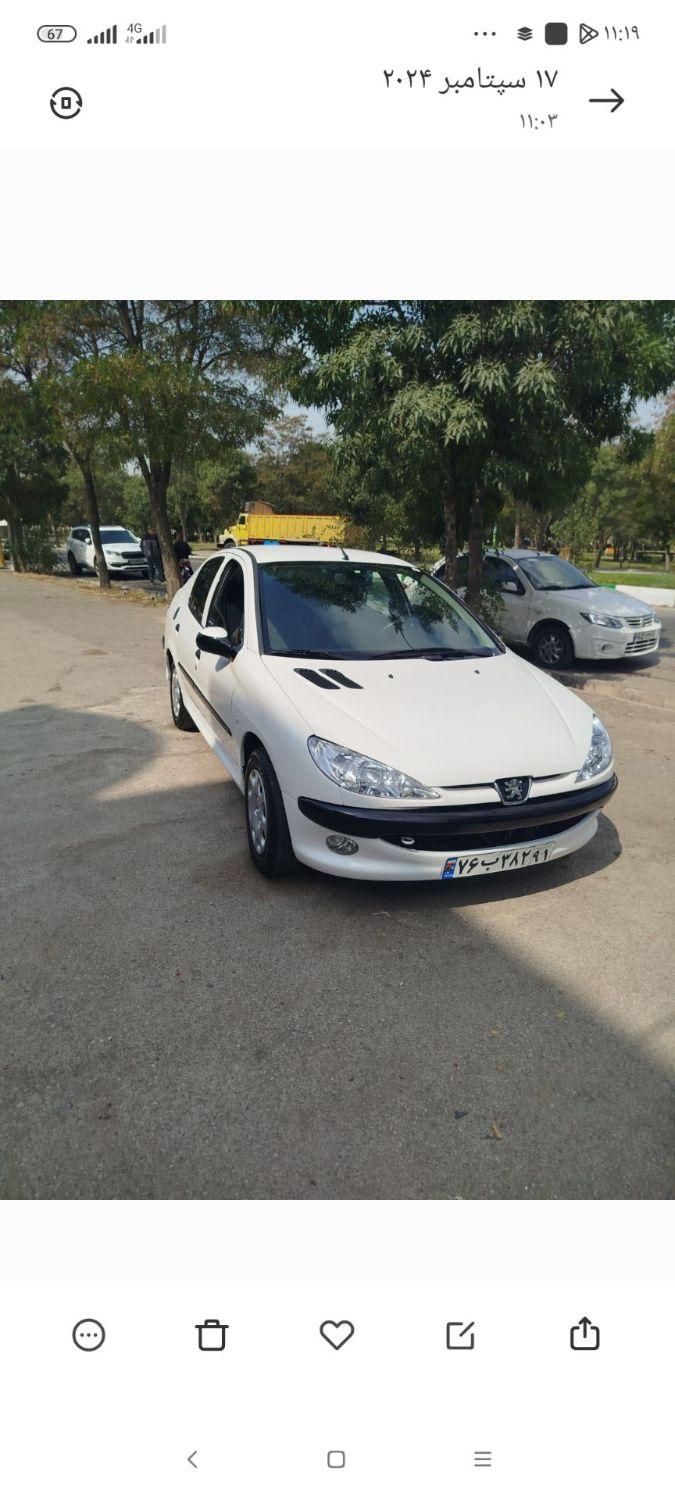 پژو 206 SD v8 - 1395