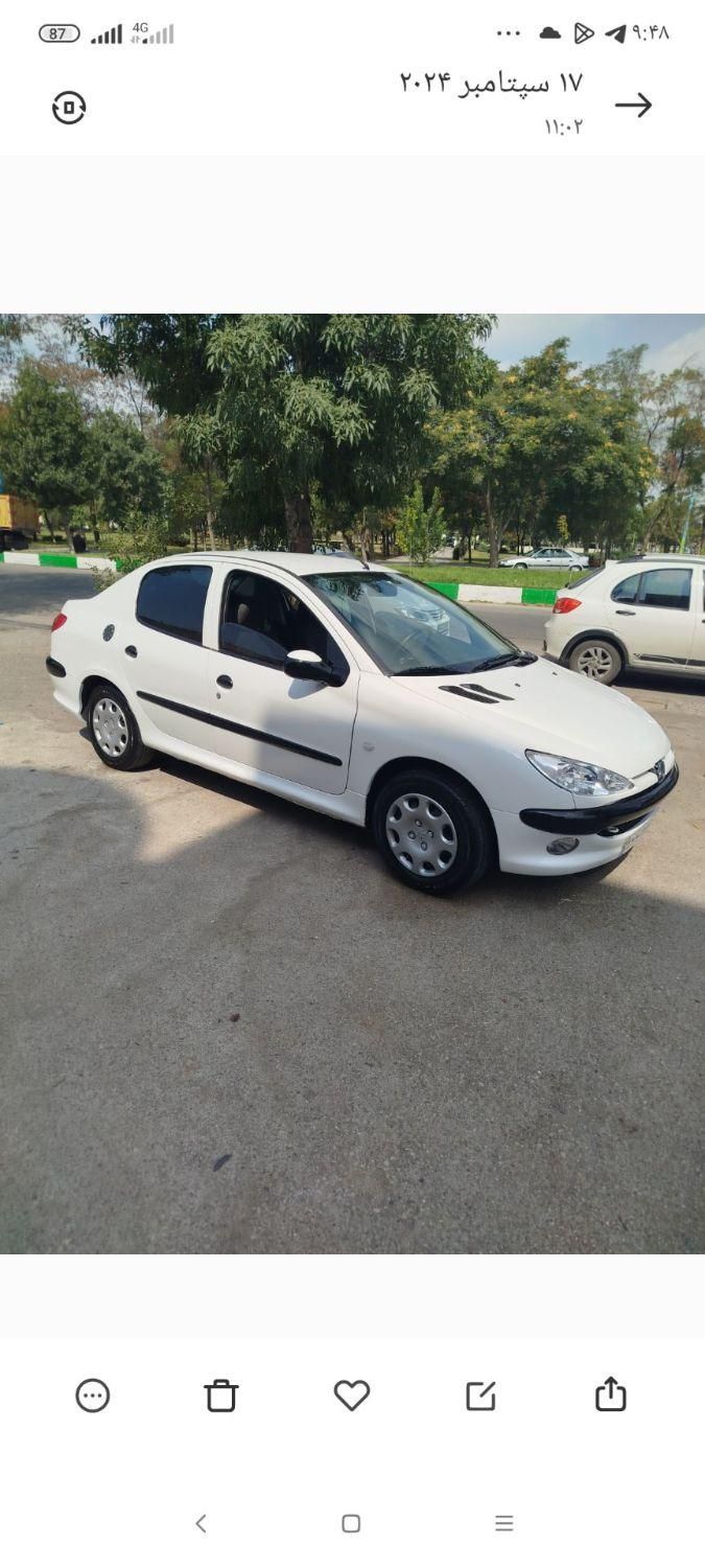 پژو 206 SD v8 - 1395