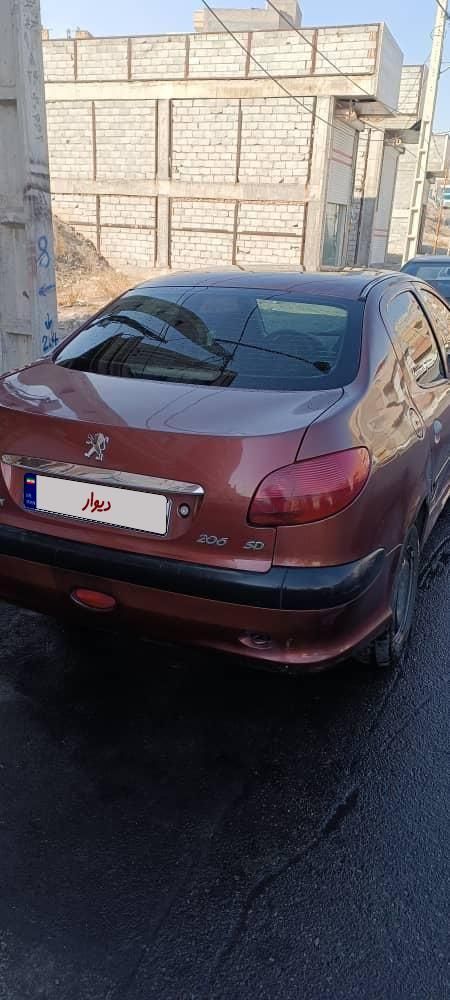 پژو 206 SD v1 - 1386