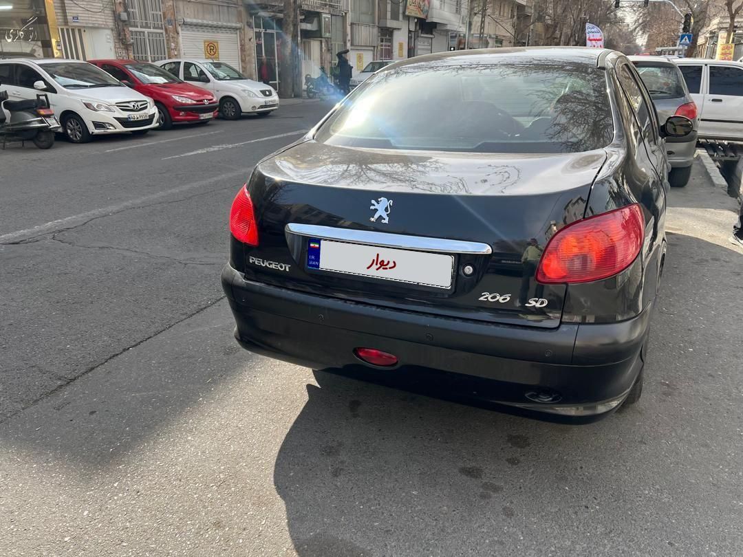 پژو 206 SD v8 - 1398