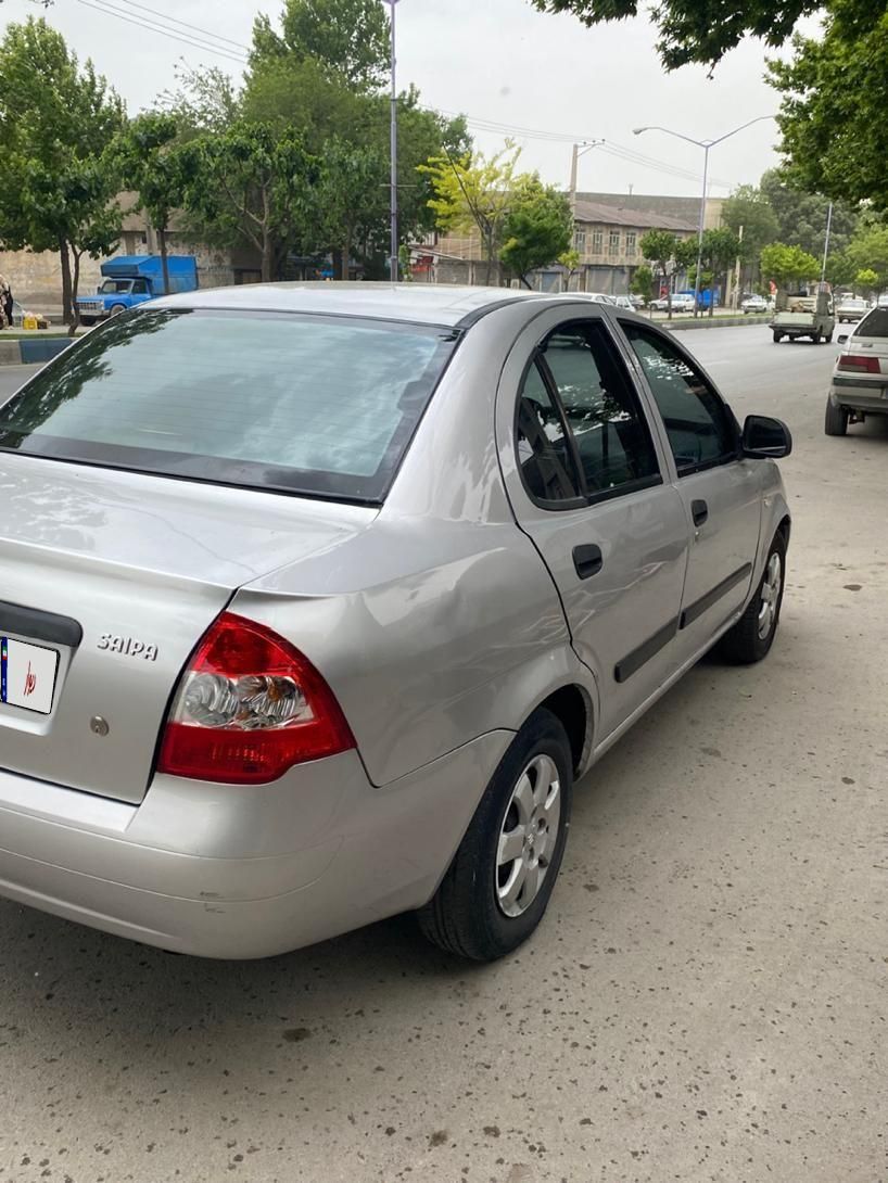 تیبا صندوق دار LX دوگانه سوز - 1390