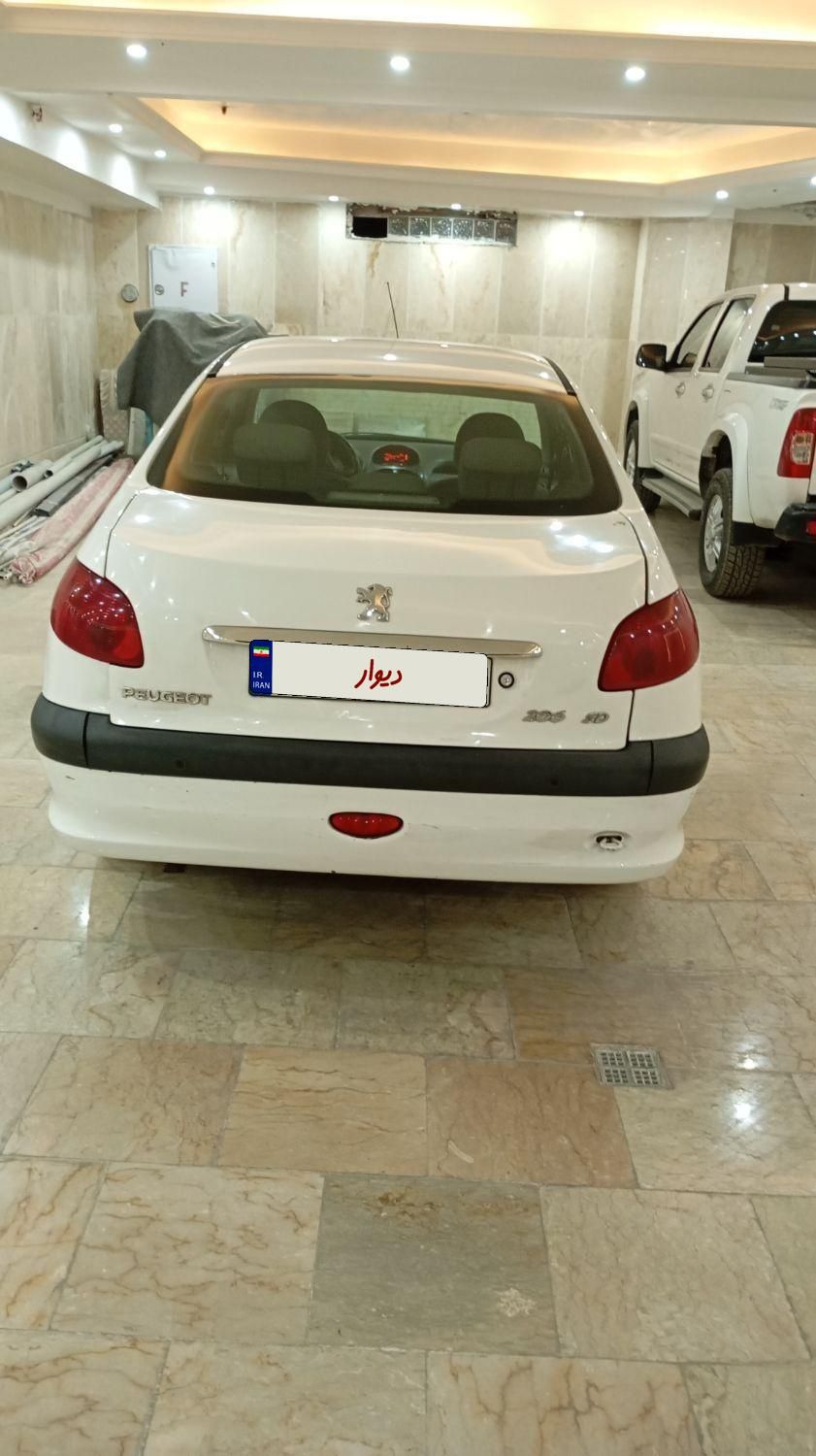 پژو 206 SD v8 - 1395