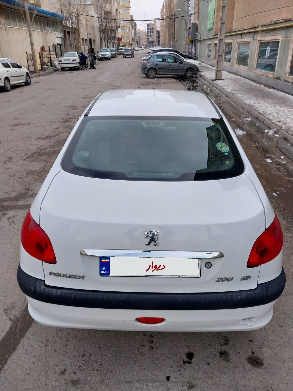 پژو 206 SD v8 - 1395