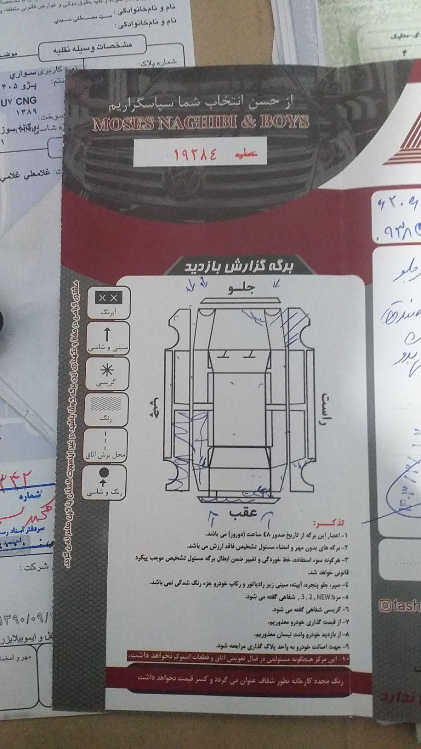 پژو 405 GLX - 1389