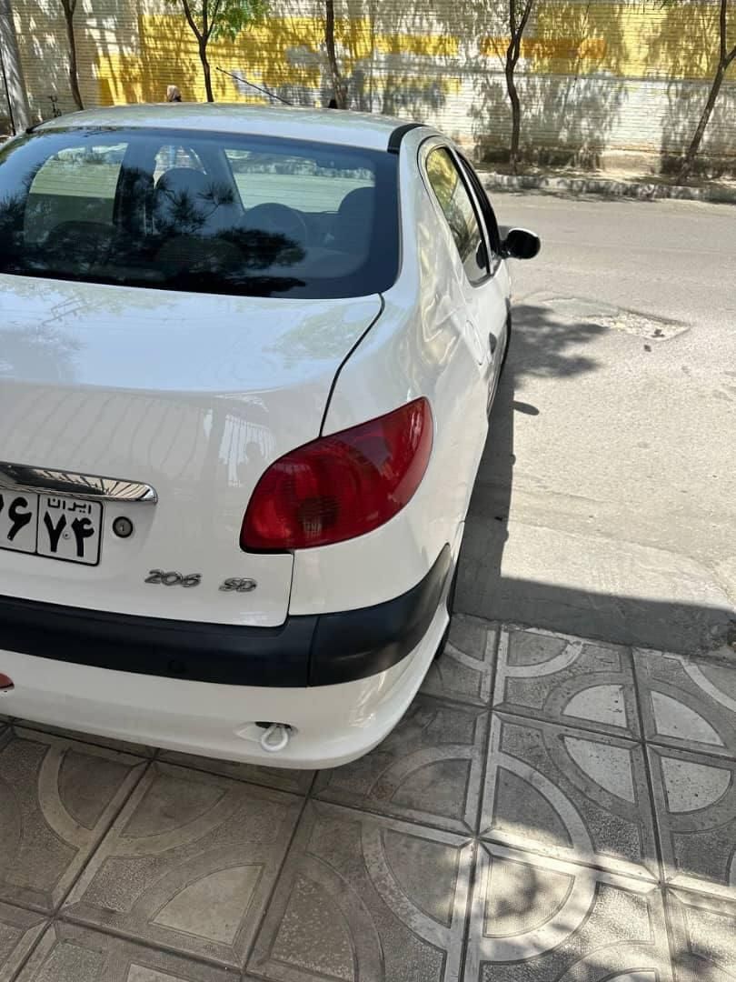 پژو 206 SD v8 - 1396